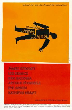 Anatomía De Un Asesinato (1959) poster